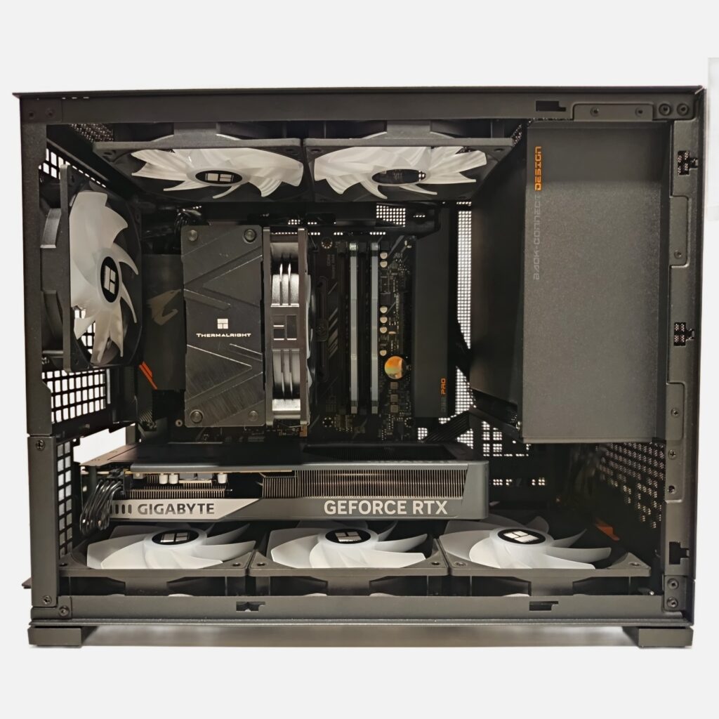 PC Gaming Compact Premium – Silencieux & Optimisé – RTX 5060 / Ryzen 7 5800X – 1440p Ultra