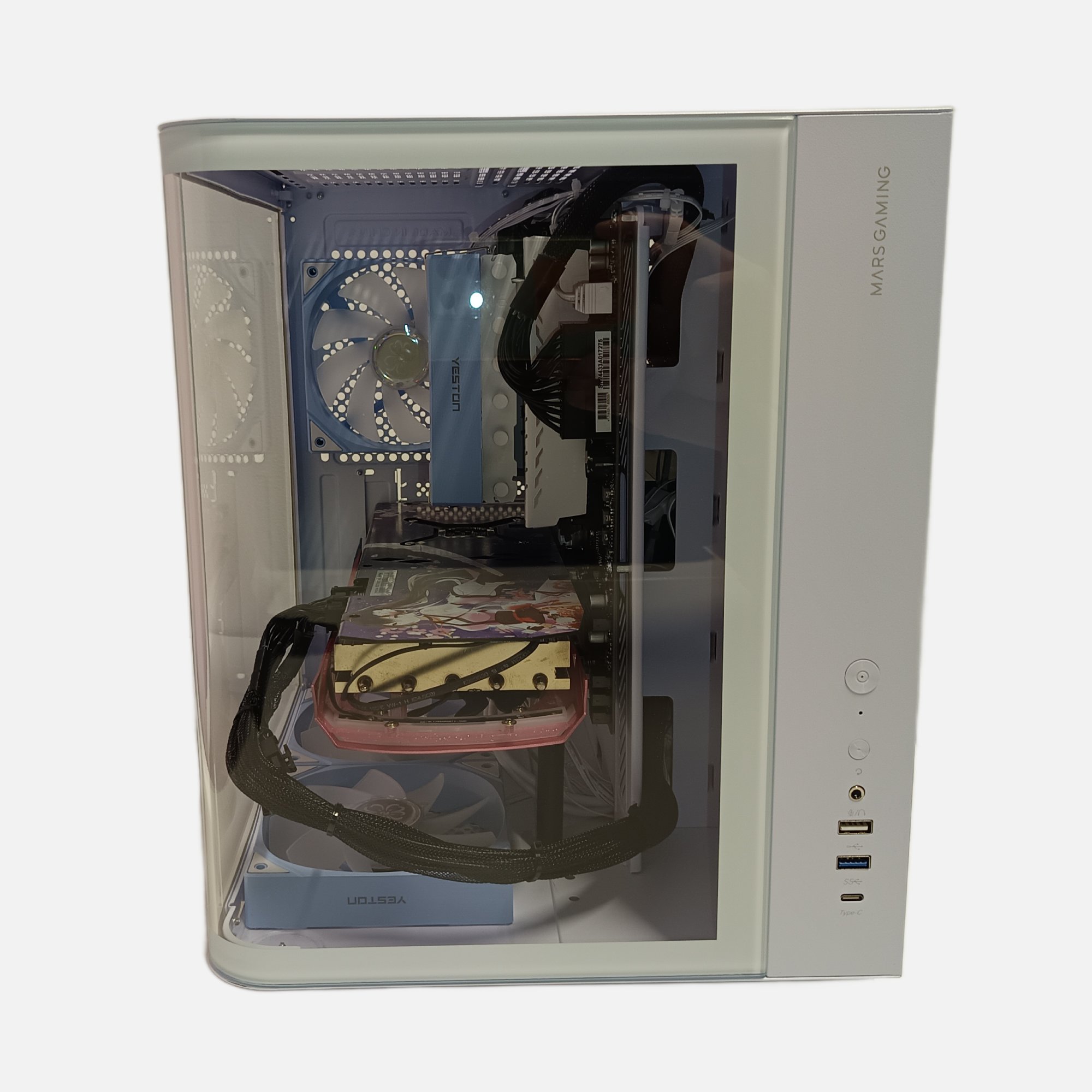 PC Gaming Compact Sakura 1080p / 1440p – Ryzen 5 5600X / RX 5700 XT / 32 Go DDR4 / SSD 1 To – Image 5