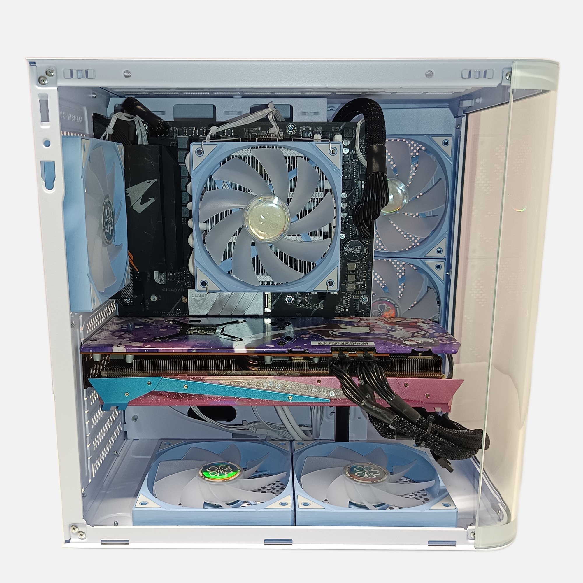 PC Gaming Compact Sakura 1080p / 1440p – Ryzen 5 5600X / RX 5700 XT / 32 Go DDR4 / SSD 1 To – Image 6